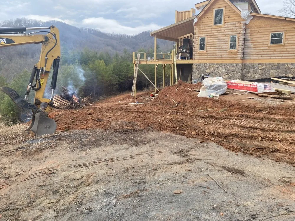 Professional landscape design near you in Alexander, NC by WNC Grading & Utilities