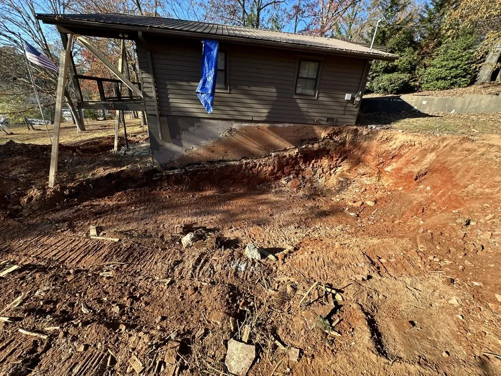 Custom landscaping services near you across Gainesville, GA - Wofford's Grading, Clearing And Landscaping