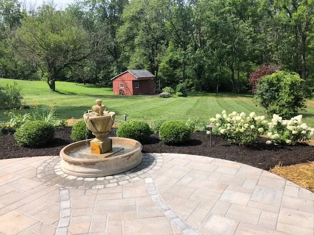 Custom residential landscaping in Lansdale, PA by Wojcik Landscaping