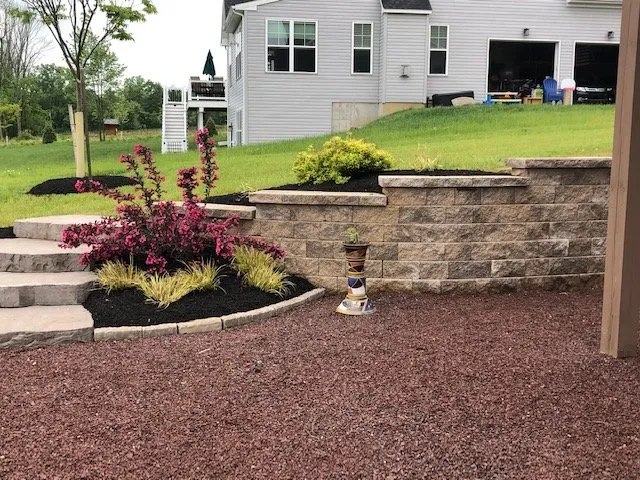 Expert outdoor landscaping in Lansdale, PA by Wojcik Landscaping