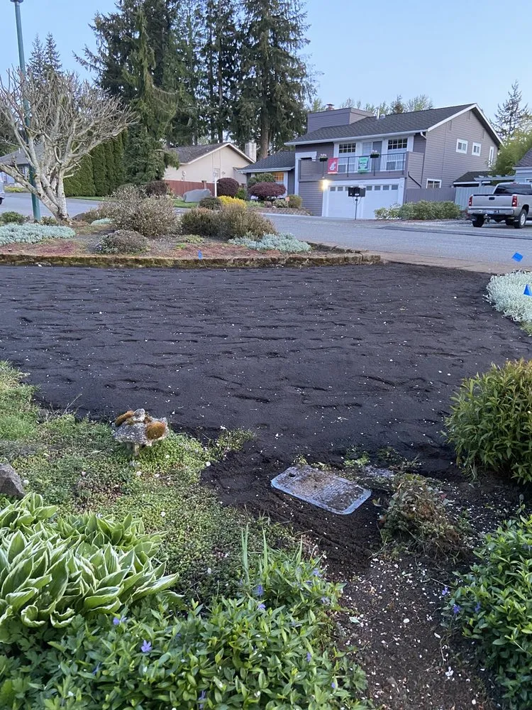 Affordable outdoor landscaping for residential properties in Renton, WA by Wolf & Sons Lawn & Landscaping