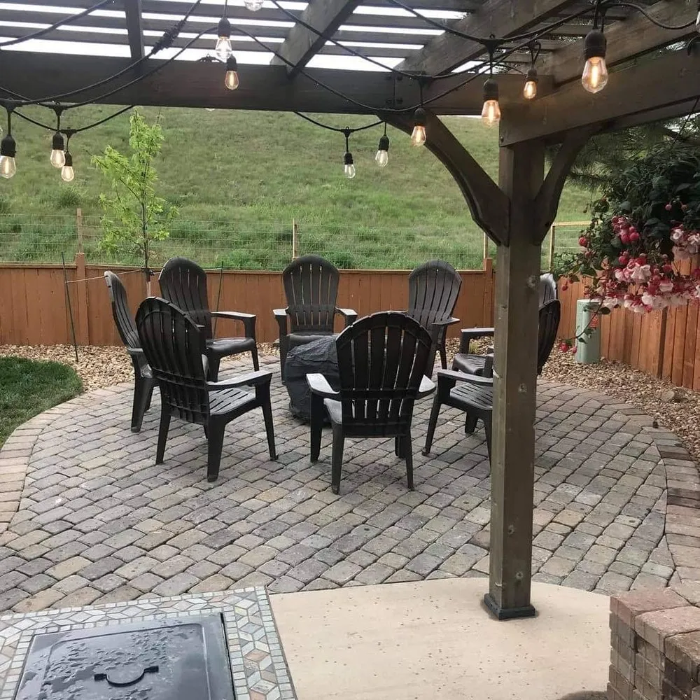 Professional landscape installation in Elizabeth, CO by Wolf Creek Landscapes