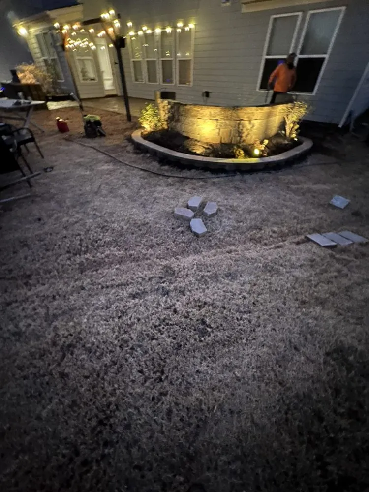 Professional landscape design in Charlotte, NC by Wolf Landscaping