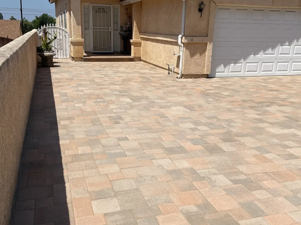 Professional lawn mowing service in Anaheim, CA by Wolf Pack Masonry