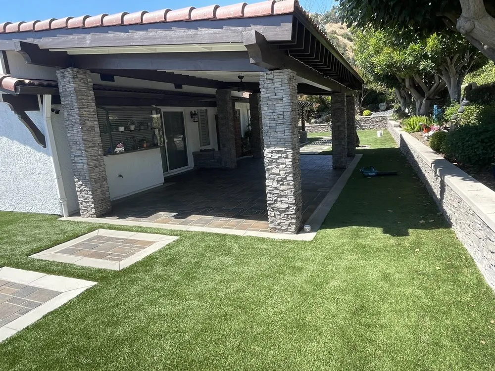 Top-rated outdoor landscaping for year-round maintenance across Anaheim, CA - Wolf Pack Masonry