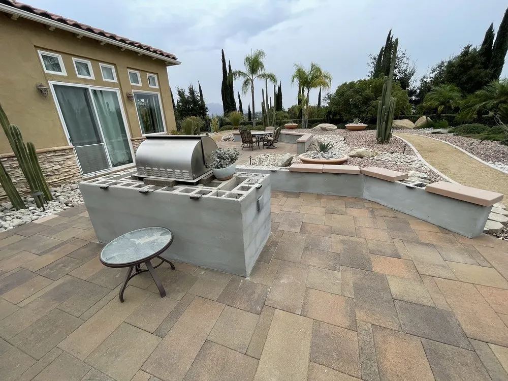 Custom landscape installation experts serving Anaheim, CA - Wolf Pack Masonry