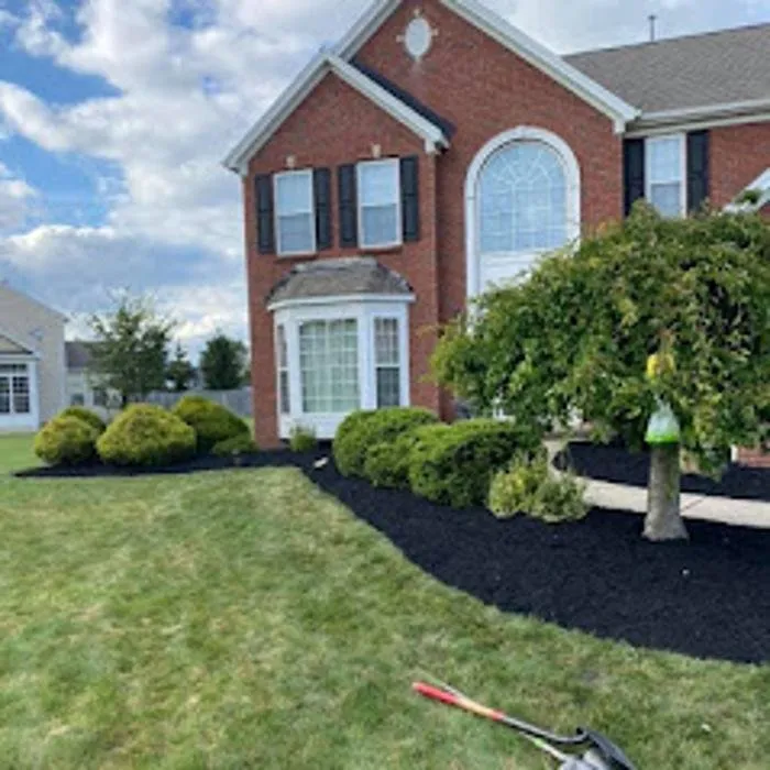 Reliable landscape installation for homes in East Aurora, NY by Wolf Property Services