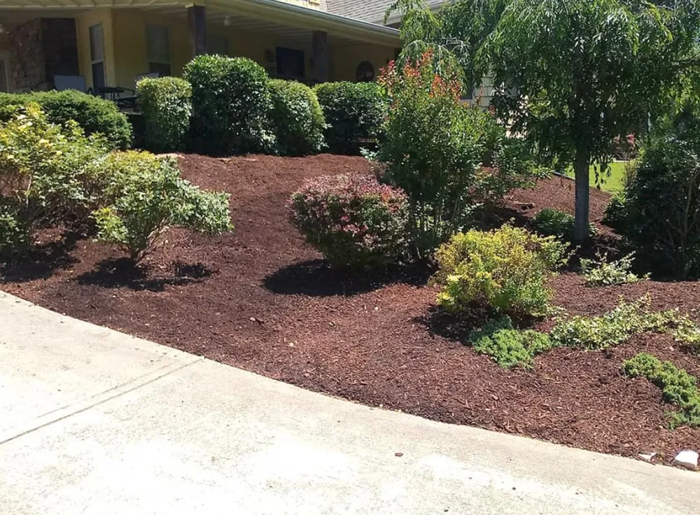 Custom landscape installation with custom design across Clinton, TN - Wolf Valley Landscape