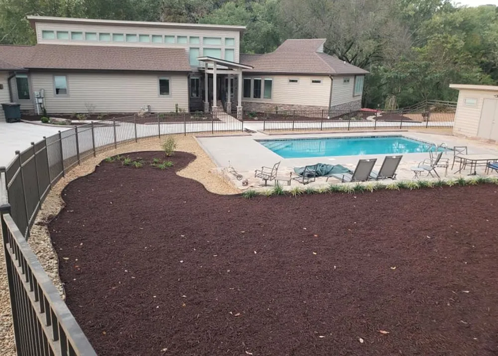 Professional yard cleanup service in Clinton, TN by Wolf Valley Landscape