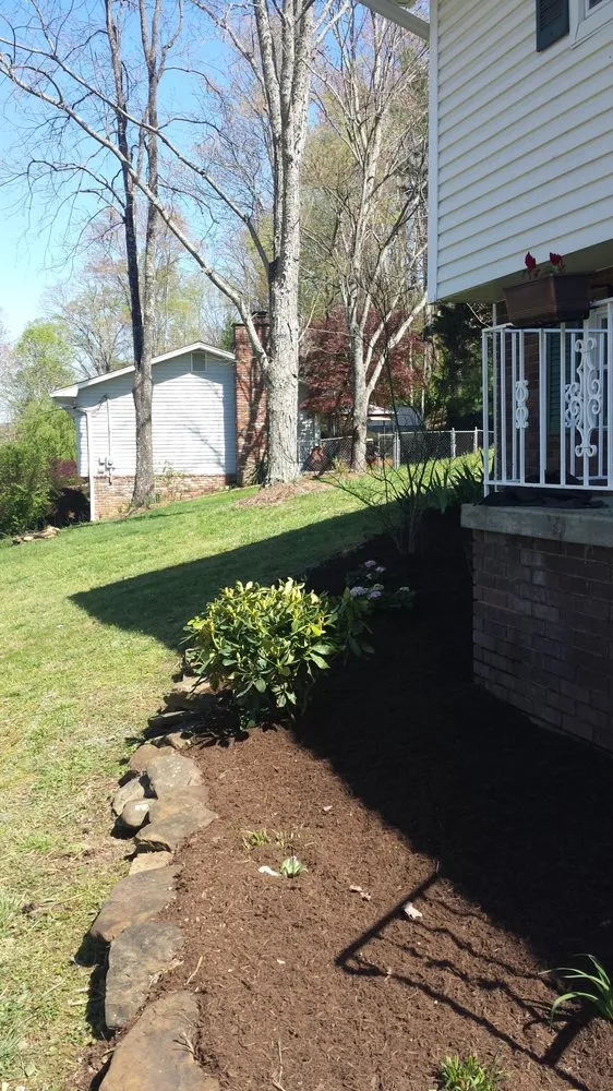 Affordable garden landscaping in Clinton, TN by Wolf Valley Landscape
