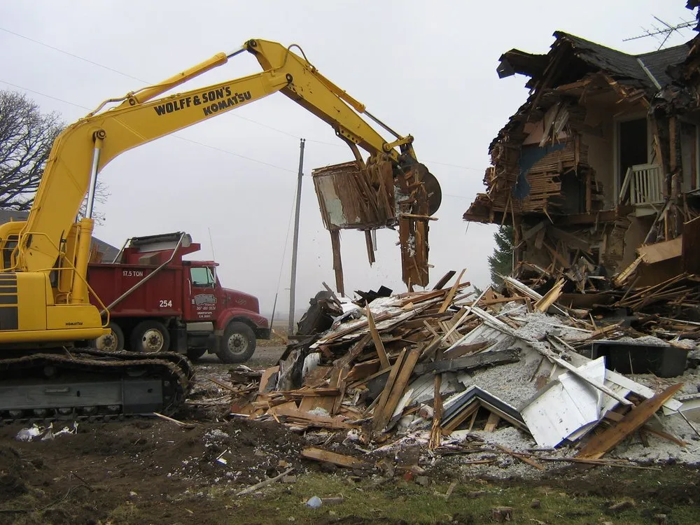 Local yard cleanup service for outdoor upgrades in Owatonna, MN by Wolff & Son's Yard Service