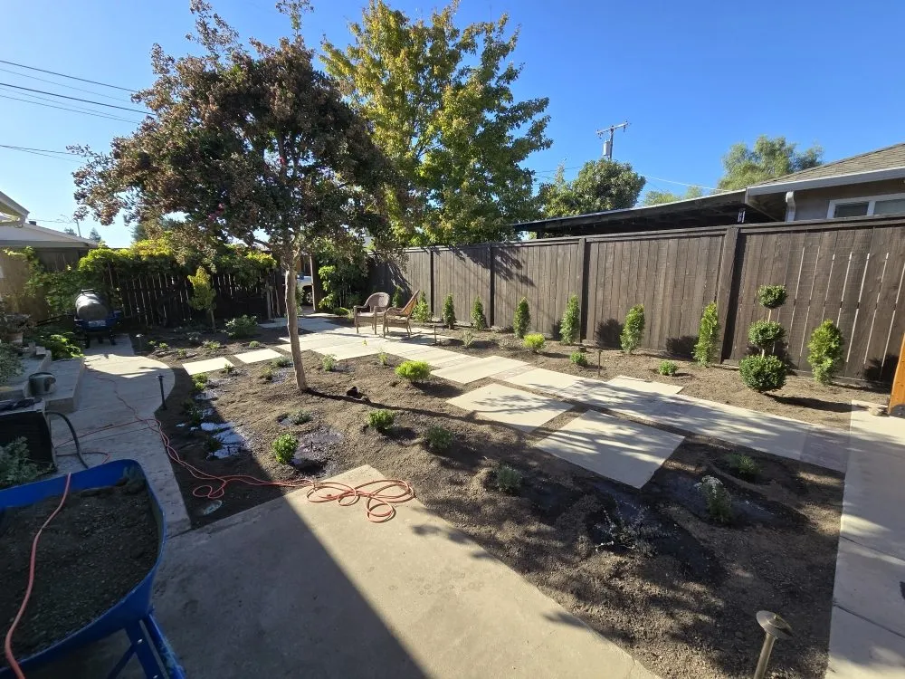 Custom residential landscaping for homes across Modesto, CA - WolfPack EarthCare & Irrigation