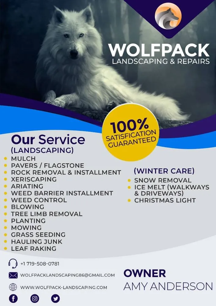 Custom landscaping services in Colorado Springs, CO by Wolfpack Landscaping