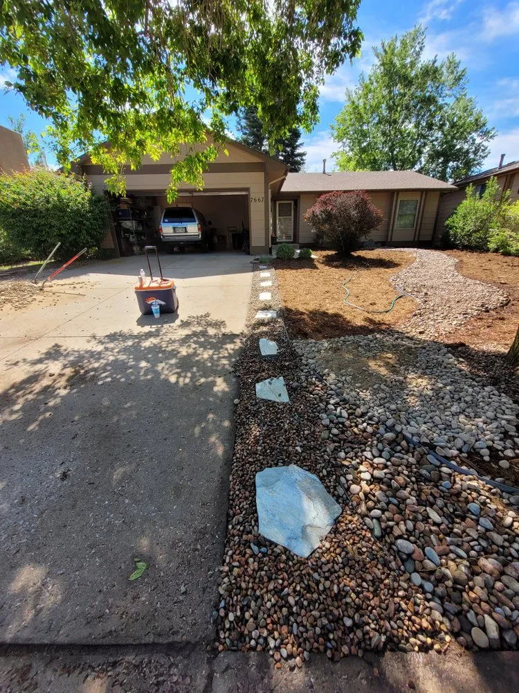 Expert lawn mowing service for beautiful yards in Colorado Springs, CO by Wolfpack Landscaping