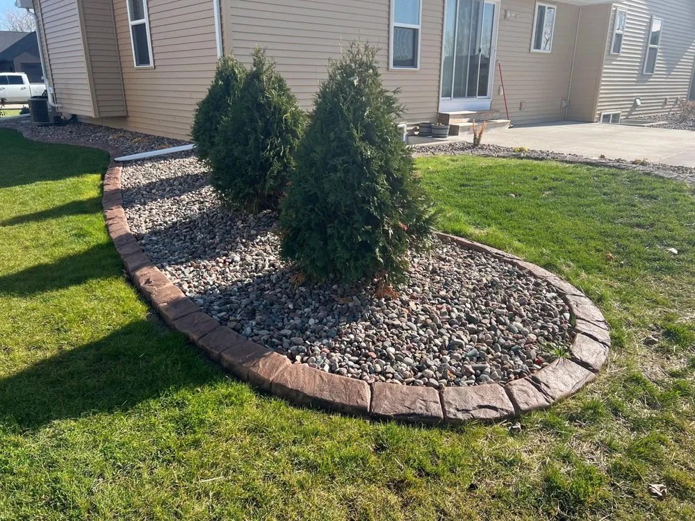 Professional residential landscaping in Hortonville, WI by Wolfrath's Curb