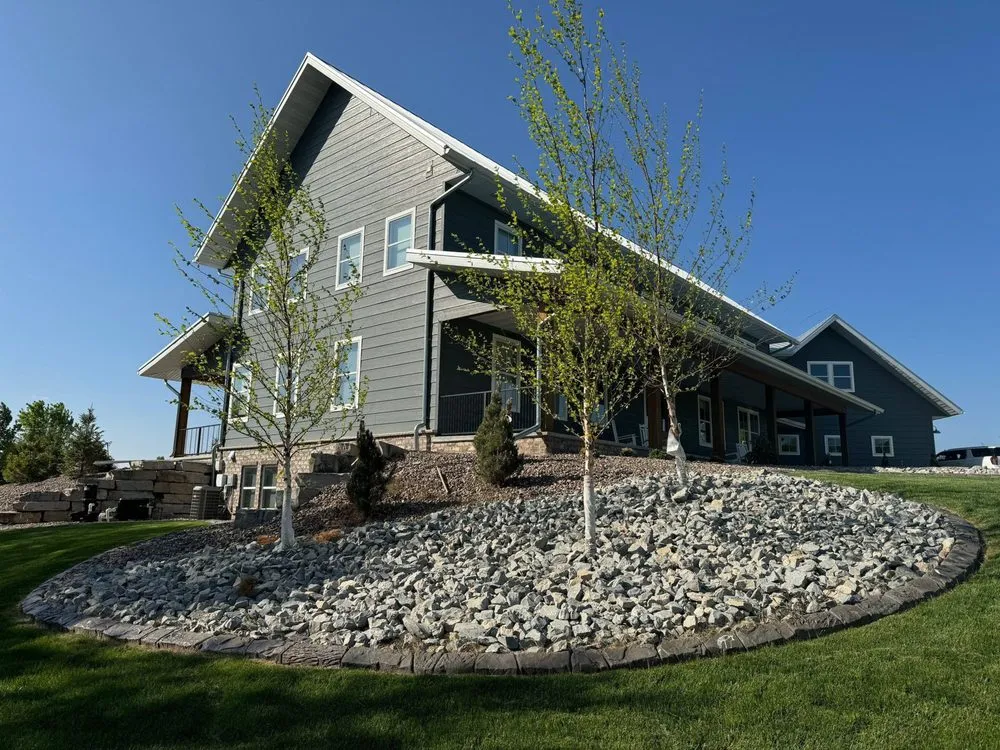 Expert landscape installation in Hortonville, WI by Wolfrath's Curb