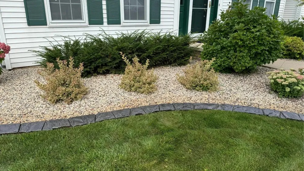 Local landscaping services in Hortonville, WI by Wolfrath's Curb