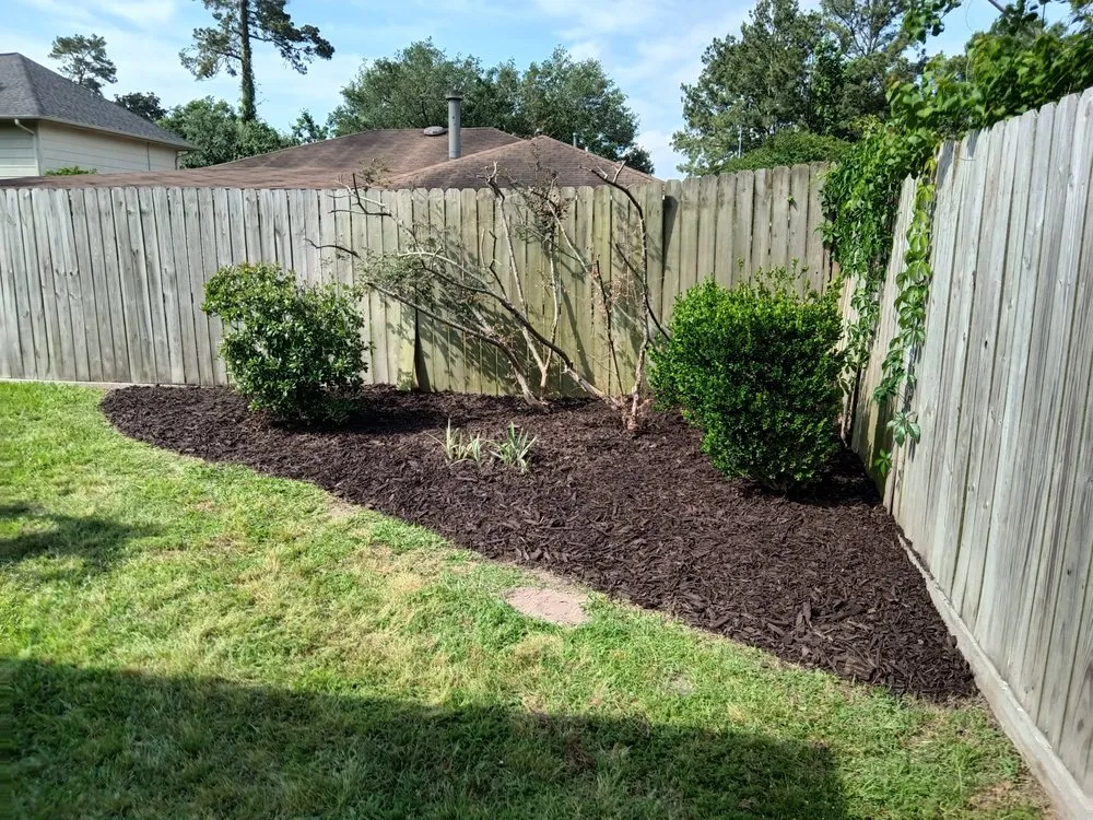Local yard cleanup service in Porter, TX by Wolf's Landscaping