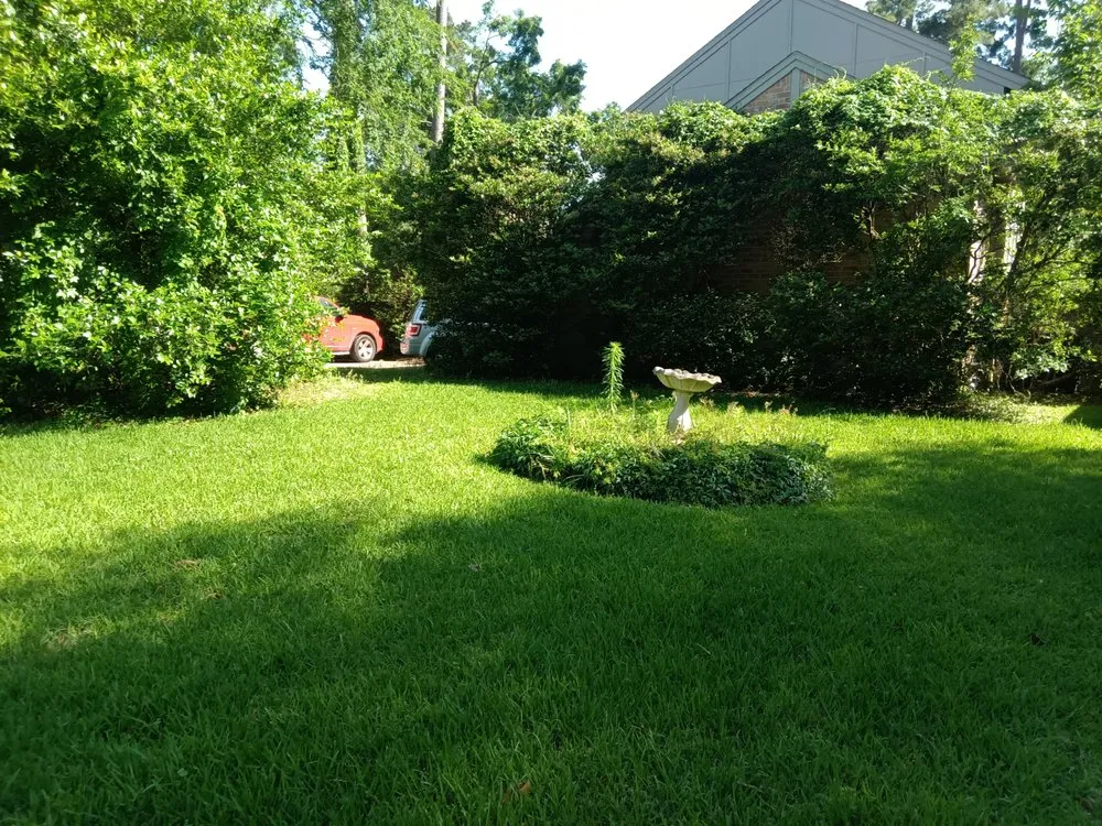 Local landscape design in Porter, TX by Wolf's Landscaping