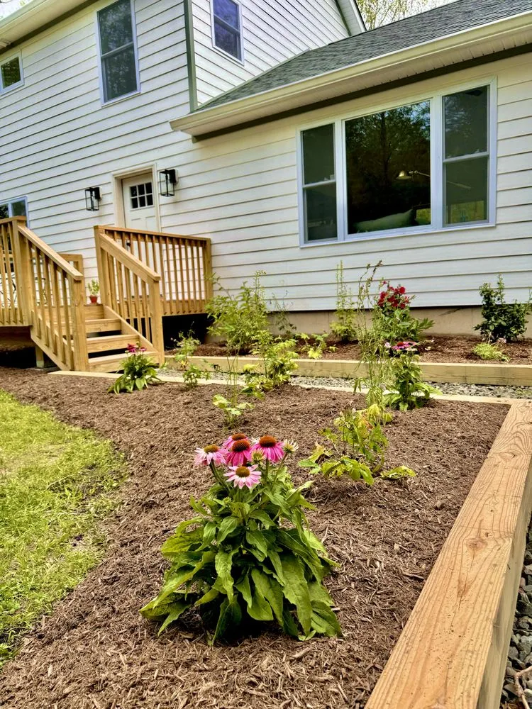 Affordable lawn mowing service for homes in New Windsor, NY by Wolfscapes Maintenance