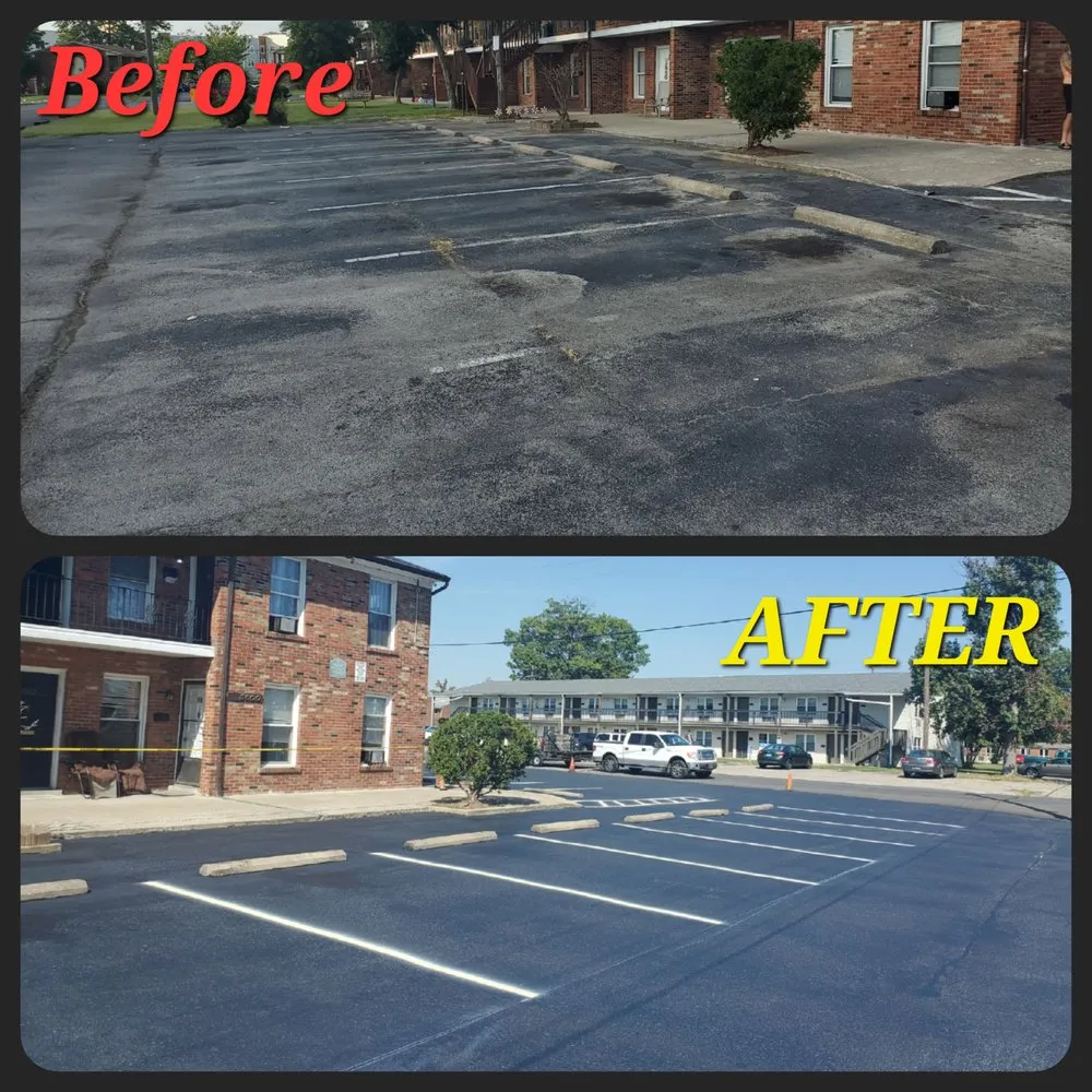 Affordable garden landscaping in Lawrenceburg, KY by Wolverton Sealcoating