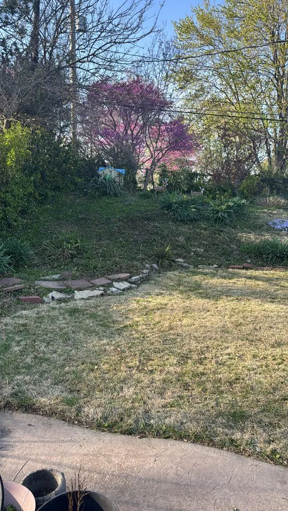 Custom landscape installation in Independence, MO by Wolves of Landcaping