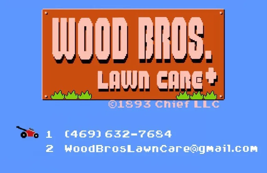 Affordable lawn mowing service with custom design in Terrell, TX by Wood Bros Lawn Care