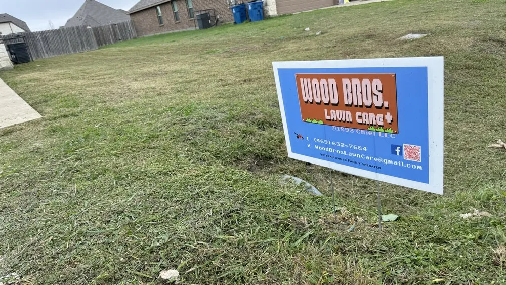 Professional residential landscaping for homes in Terrell, TX by Wood Bros Lawn Care