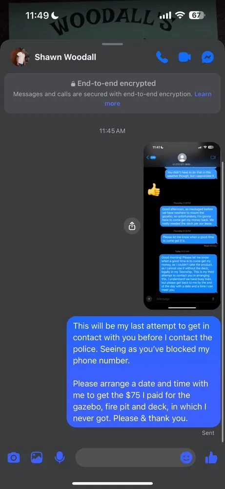 Local outdoor landscaping in Houston, PA by Woodall landacaping