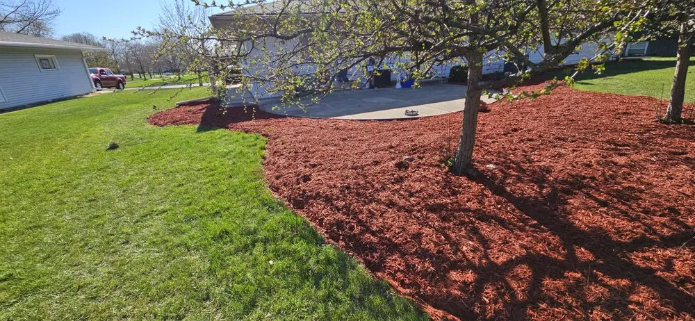 Local landscape installation for residential properties in Waukesha, WI by WoodChucker's Mulch