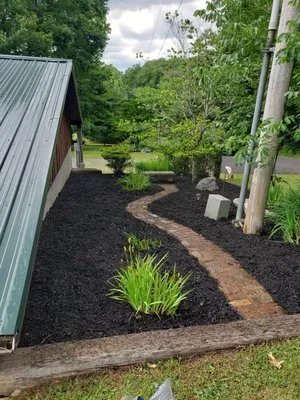 Woodfin Lawn and Landscaping Logo