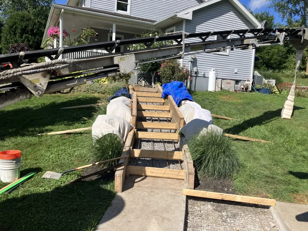 Trusted lawn mowing service with custom design across Walworth, NY - Woodgreen Landscape And Construction