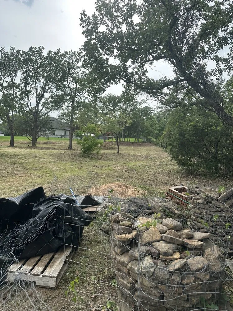 Professional yard cleanup service in Springtown, TX by Woodhouse