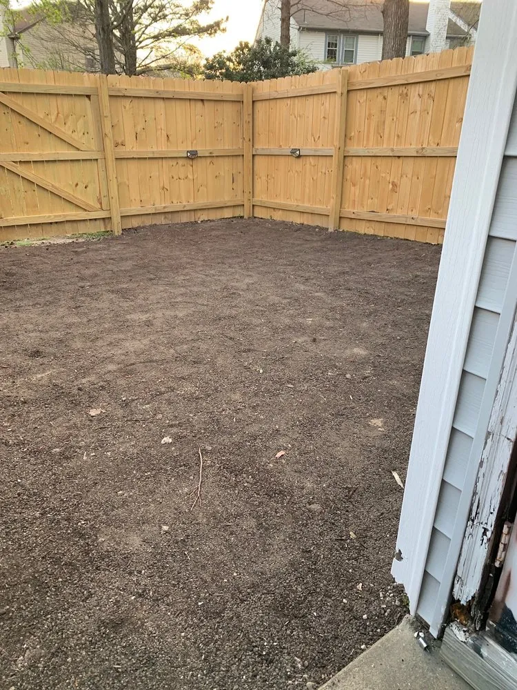 Professional garden landscaping for residential properties in Portsmouth, VA by Woodland Lawn Care