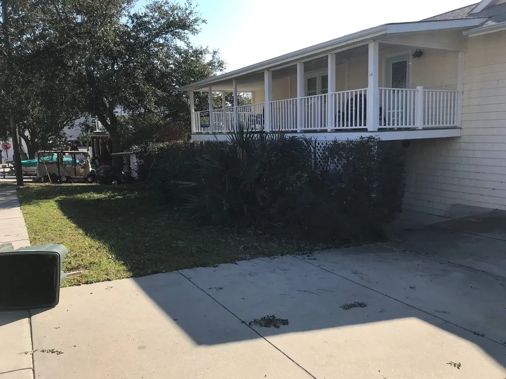 Custom garden landscaping for year-round maintenance in Myrtle Beach, SC by Woodlark Lawn & Maintenance