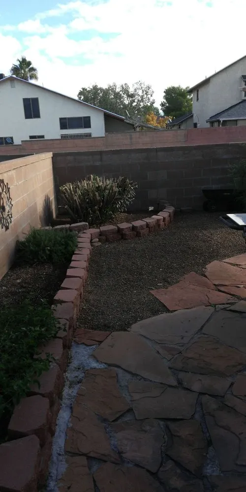 Expert outdoor landscaping in Tucson, AZ by Woodpecker Landscaping