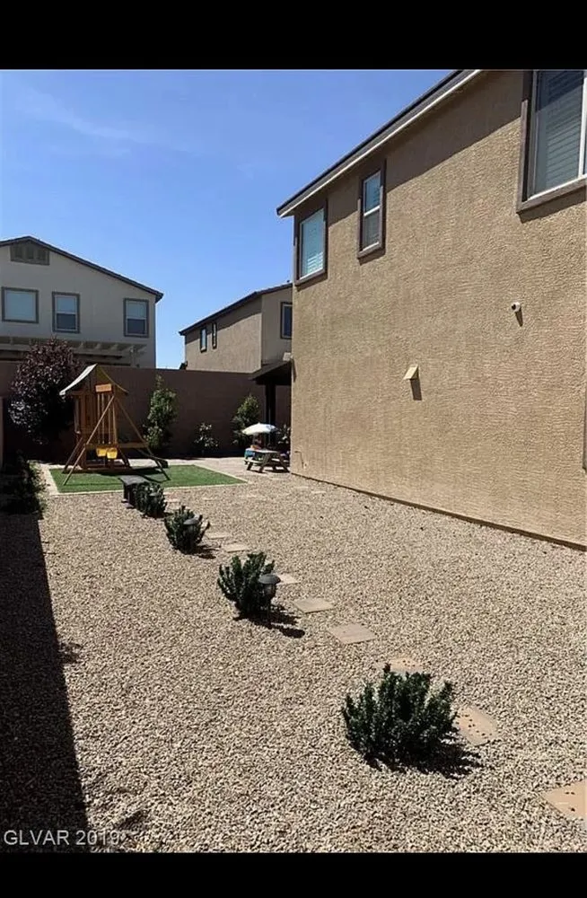 Custom yard cleanup service in Las Vegas, NV by Woodpecker Tree Service & Landscaping Design
