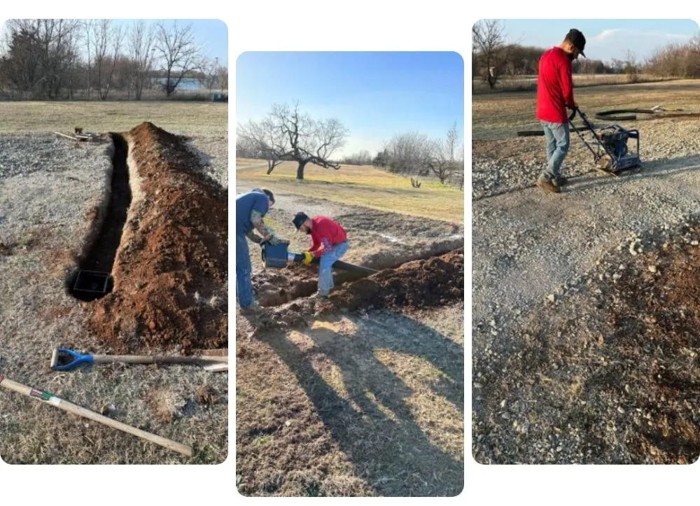 Professional landscaping services for outdoor upgrades across Denton, TX - Woodpecker Tree Service and Fence