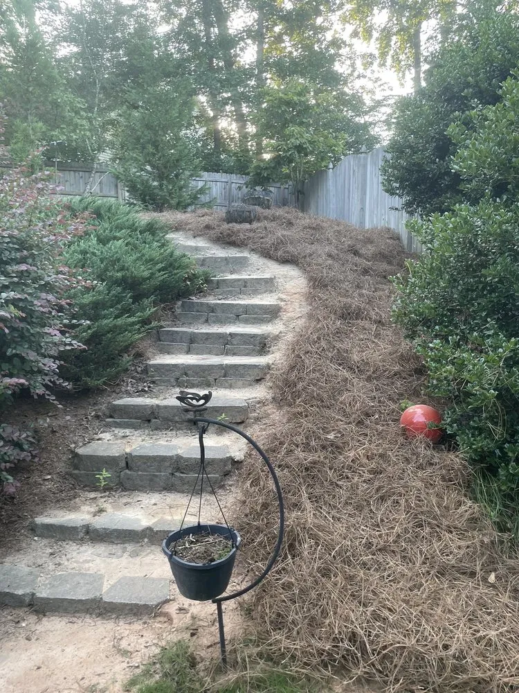 Expert garden landscaping with custom design across Lawerenceville, GA - WoodRaven Landscape