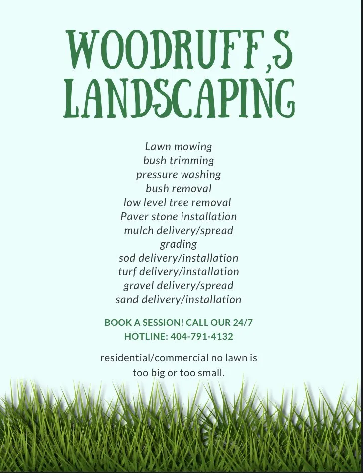 Local lawn care service in Woodstock, GA by Woodruffs Landscaping