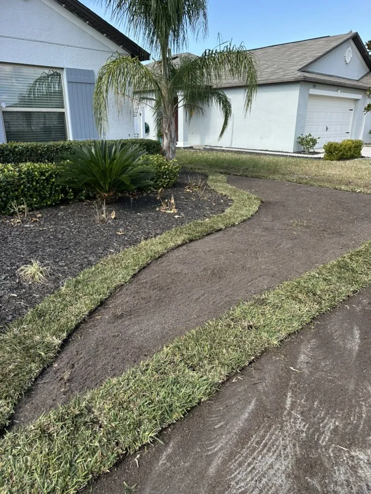Reliable garden landscaping in Dade City, FL by Woods Home Services