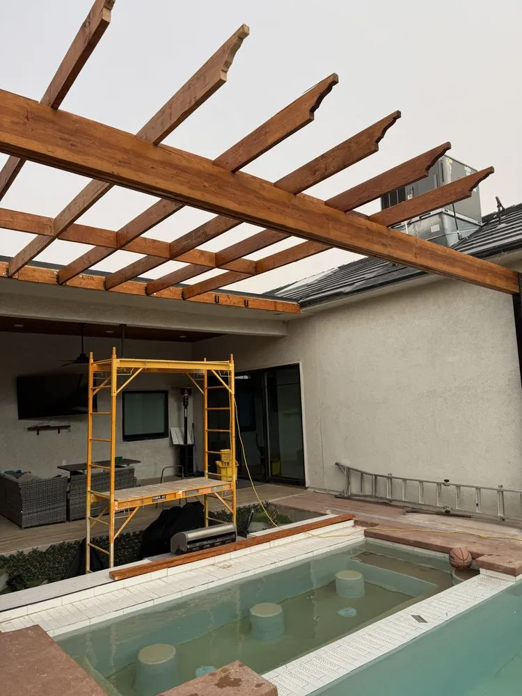 Expert outdoor landscaping for residential properties in Horizon City, TX by Woods Land Services