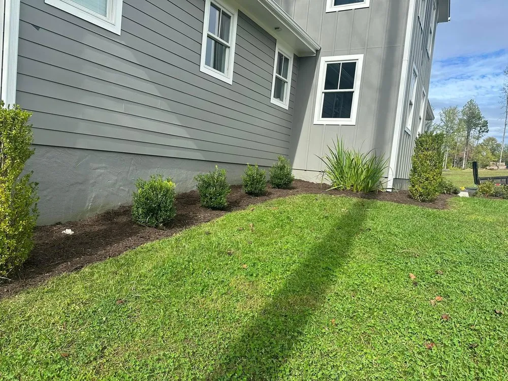 Custom garden landscaping for homes in Charlottesville, VA by Wood’s landscaping services