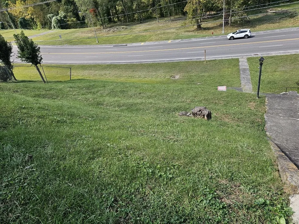 Custom landscape installation for residential properties in Vansant, VA by Woods Lawn Services