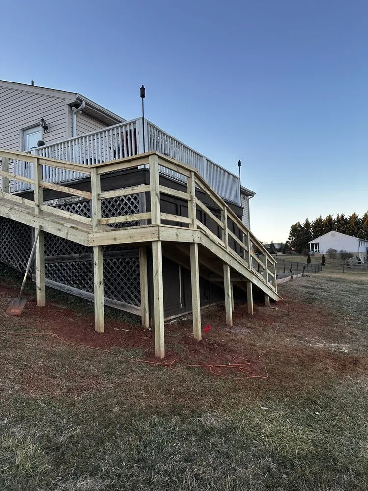 Custom residential landscaping for outdoor upgrades in Madison Heights, VA by Woods Lawncare & Services