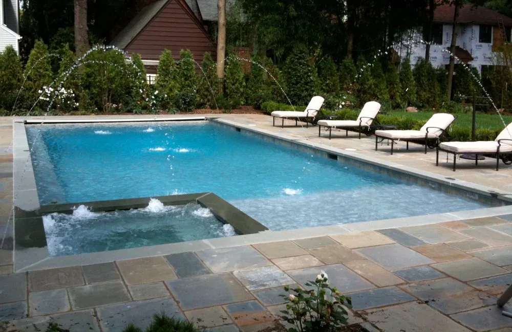 Trusted landscape installation in Wayne, NJ by Woodside Custom Pools