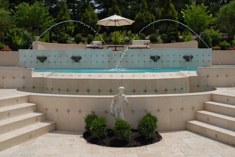 Expert landscape installation for outdoor upgrades in Wayne, NJ by Woodside Custom Pools