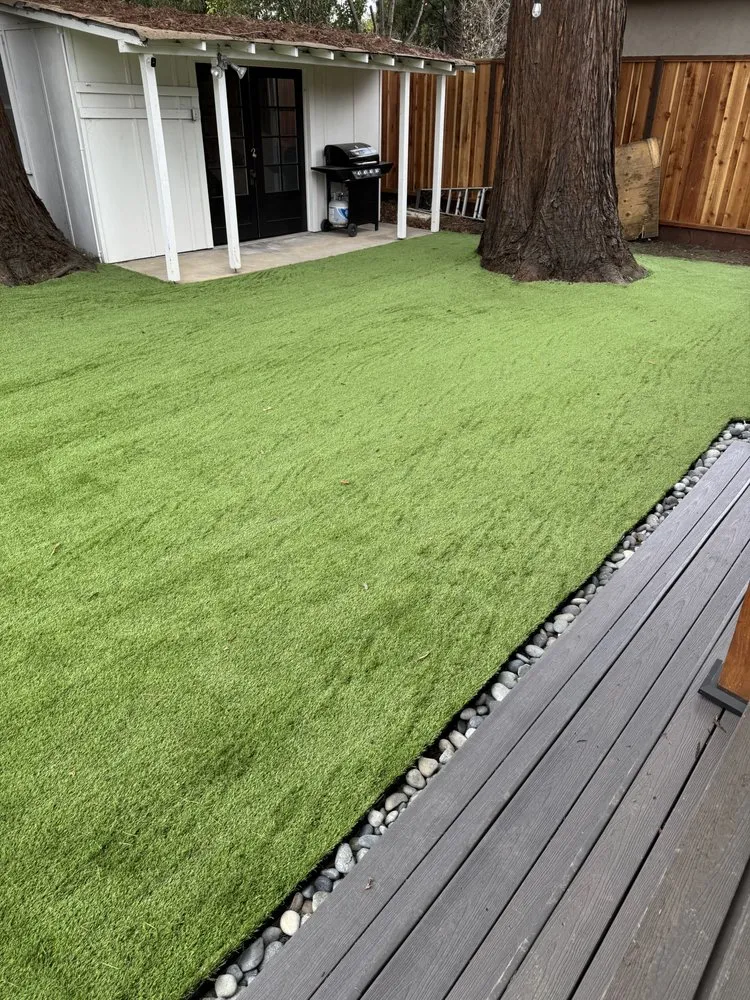 Professional landscape installation in Redwood City, CA - Woodside Landscaping