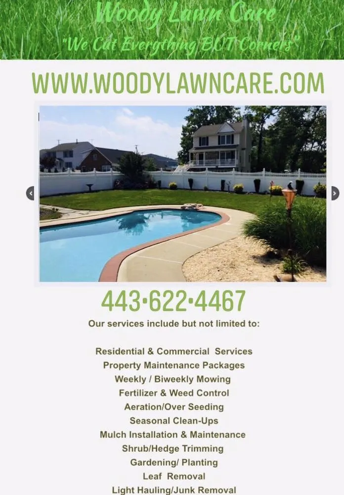 Expert landscaping services with custom design across Rosedale, MD - Woody Lawn Care
