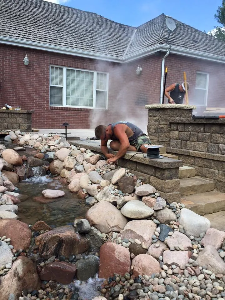 Trusted landscape design in Bennet, NE by Woodys Lawn and Landscape